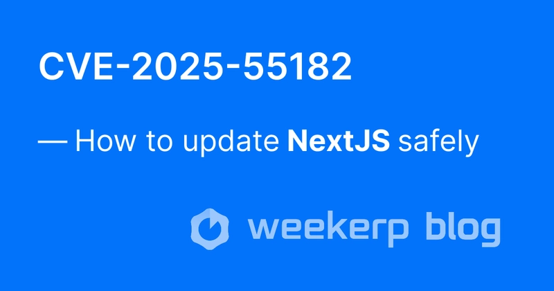 React, NextJS 사용하는 회사 필독! 보안 취약점 및 패치 방법 정리 : CVE-2025-55182, 66478 Post Thumbnail